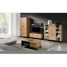 JOHN II obývací stěna s šatní skříní JOHN II obývací stěna s šatní skříní