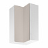 SORENTO bílá/beige horní skříňka G60N2 rohová