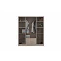 Šatní skříň PULA 4D