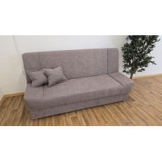 Čalouněná rozkládací pohovka BARI , hnědá Čalouněná rozkládací pohovka BARI , hnědá