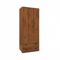INDIANA dub sutter šatní skříň JSZF2D2S/80 INDIANA dub sutter šatní skříň JSZF2D2S/80