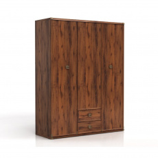 INDIANA dub sutter šatní skříň JSZF3D2S/150 INDIANA dub sutter šatní skříň JSZF3D2S/150