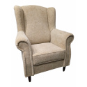 Křeslo ušák MELISA béžová