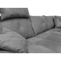 Rohová sedací souprava SAMANTA, šedá
