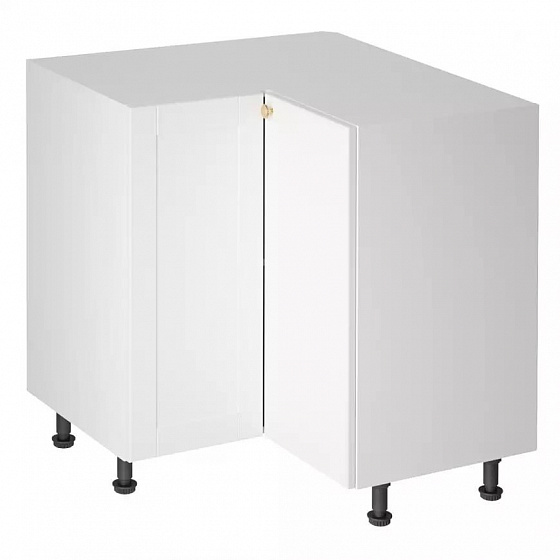LINEA white spodní rohová skříňka D90N