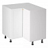 LINEA white spodní rohová skříňka D90N