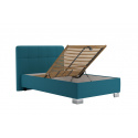 Postel KELLY 120x200 cm, turkis