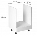 LINEA white spodní skříňka D60ZK vestavba sporáku