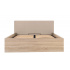 TETRIX dub sonoma postel 140x200cm LOZ/140/B/T s čelem MODONE 9702