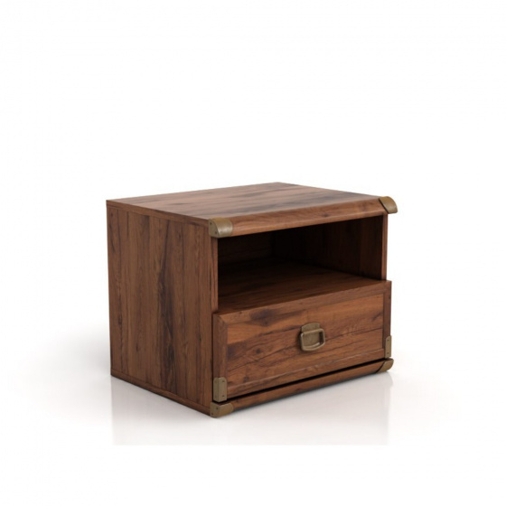 INDIANA dub sutter noční stolek JKOM1S