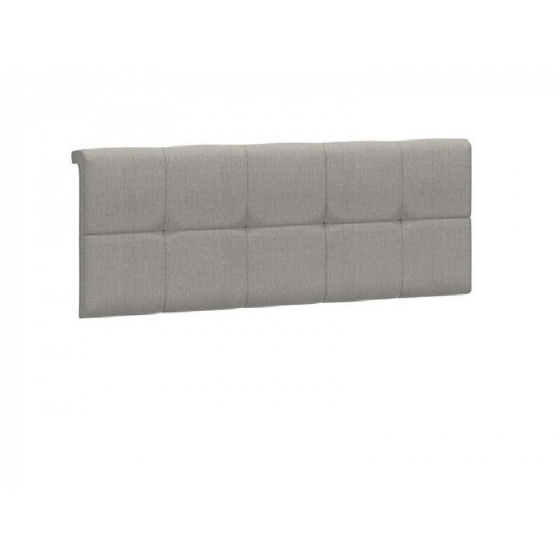 TETRIX čalouněné čelo k posteli LOZ/120 šedá