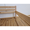 Postel z bukového masivu 90x200cm 