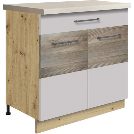 AMANDA latte spodní skříňka 6D "80" 