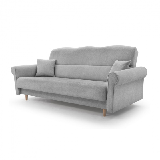 Rozkládací pohovka FANY světle šedá