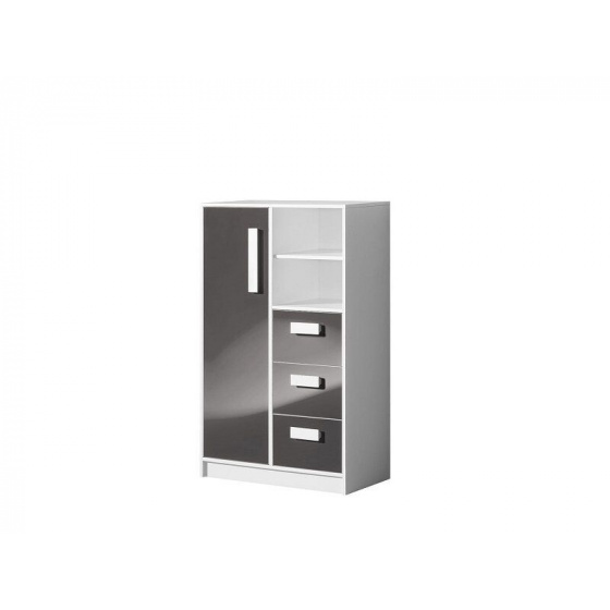 DAVID šedý komoda 5