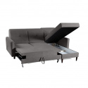 Rohová sedací souprava NATALI šedá