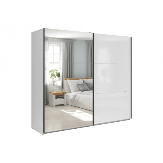 TETRIX bílá šatní skříň SZF/220/M