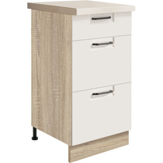 OLIVIA white spodní skříňka 8D "40" 