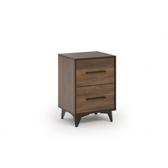 FRIDA walnut noční stolek SN