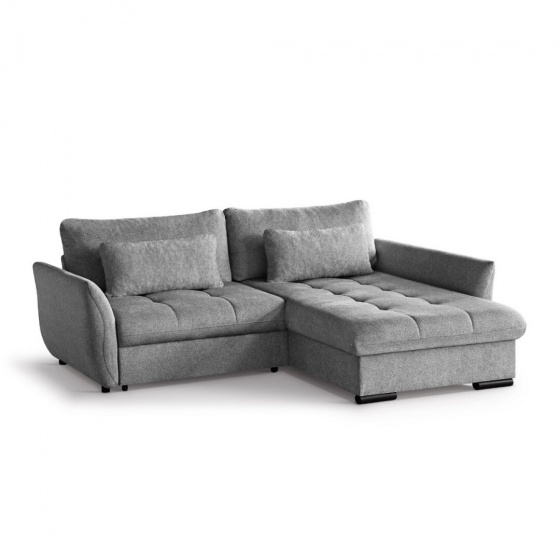 Rohová sedací souprava ANETA šedá