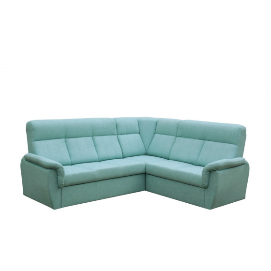 Rohová sedací souprava PLATON MINI, světle zelená