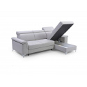Rohová sedací souprava MOLINA, šedá