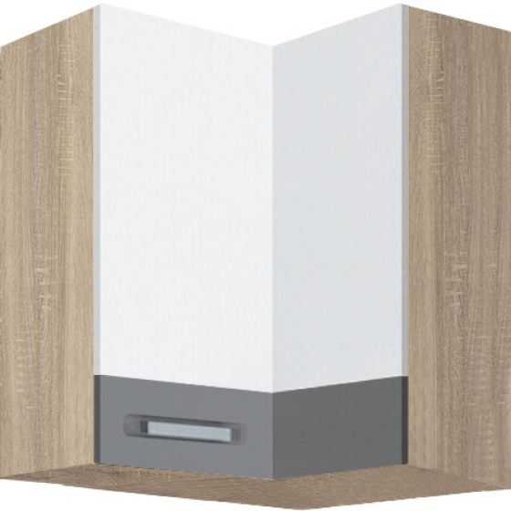 EVA horní skříňka 54G rohová 