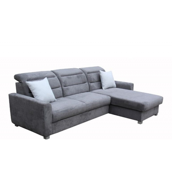 Rohová sedací souprava ANITA, šedá