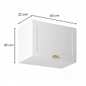 LINEA white horní skříňka výklopná G60K