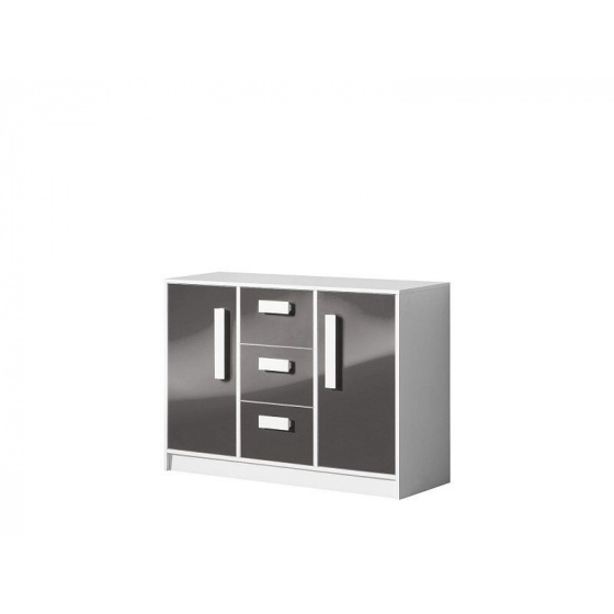 DAVID šedý komoda 6