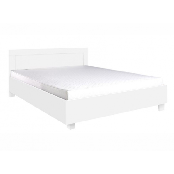 CEZAR bílá, postel CZ 22, 160x200cm