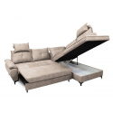 Rohová sedací souprava SAMANTA, béžová