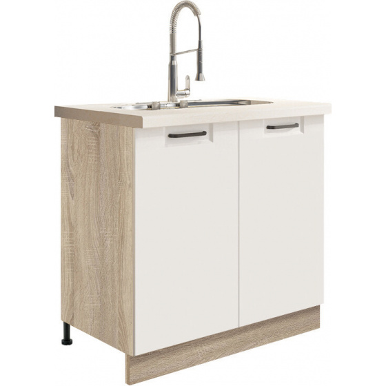 OLIVIA white spodní skříňka 12D "80" 