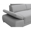 Rohová sedací souprava SELMA, šedá
