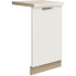 OLIVIA white spodní dvířka k vestavné myčce Zm 45