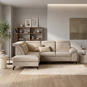 CARMELO sedací souprava, pravá, smetanová Misterio 07