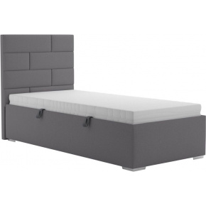 Postel TROJA,90x200cm, Aston 17, matrace NELLY plus Postel TROJA,90x200cm, Aston 17, matrace NELLY plus