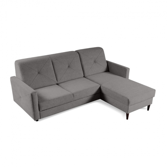 Rohová sedací souprava NATALI šedá