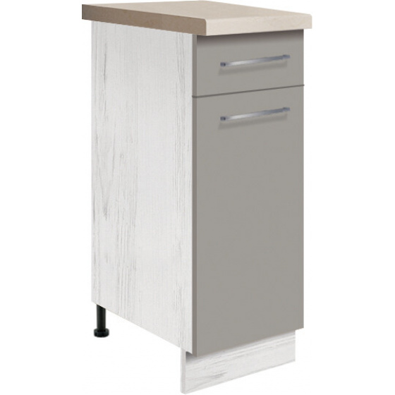 ANNA spodní skříňka 1D "30" šedá