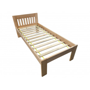 Postel ANNA z bukového masivu 90x200cm 