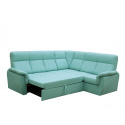 Rohová sedací souprava PLATON MINI, světle zelená