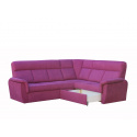 Rohová sedací souprava PLATON MINI, vínová