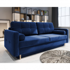 Rozkládací pohovka PALEO tmavě modrá