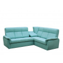 Rohová sedací souprava PLATON MINI, světle zelená