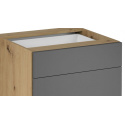 LANGEN grey spodní skříňka D60S1P/L