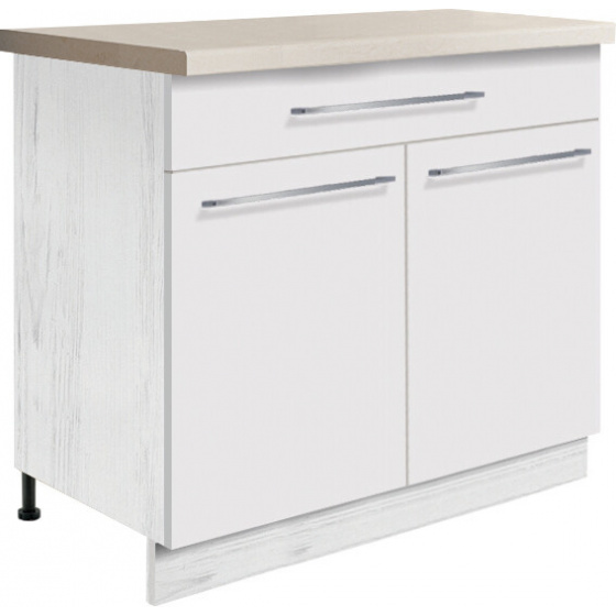 ANNA spodní skříňka 7D "90" bílá