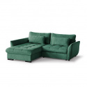Rohová sedací souprava ANETA zelená