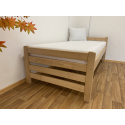 Postel z bukového masivu 90x200cm 