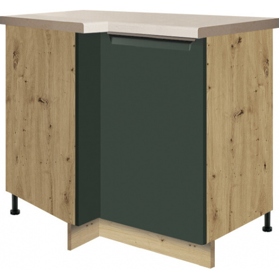 NORA green spodní skříňka 14D rohová pravá