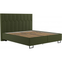 Postel KORFU 180x200cm, Prima 10 Olive, matrace IVANA plus